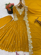 Designer Anarkali Gown Set