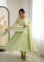 Designer Anarkali Gown Set