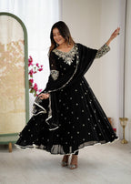 Designer Anarkali Gown Set