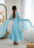 Designer Anarkali Gown Set