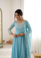 Designer Anarkali Gown Set
