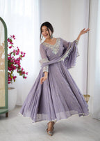 Designer Anarkali Gown Set