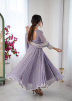 Designer Anarkali Gown Set
