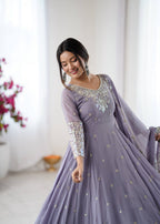 Designer Anarkali Gown Set