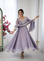 Designer Anarkali Gown Set