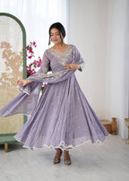 Designer Anarkali Gown Set