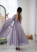 Designer Anarkali Gown Set