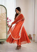Designer Anarkali Gown Set