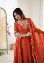 Designer Anarkali Gown Set