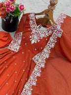 Designer Anarkali Gown Set