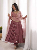 Festive & Wedding Wear Fully Stitched Ethnic Suit