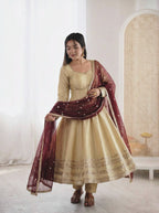 New Designer Anarkali Gown Set