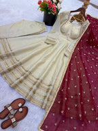 New Designer Anarkali Gown Set
