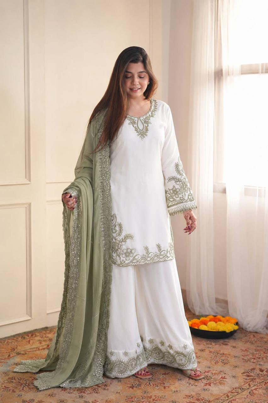 Designer Fully Stitched Ready to Wear Suit