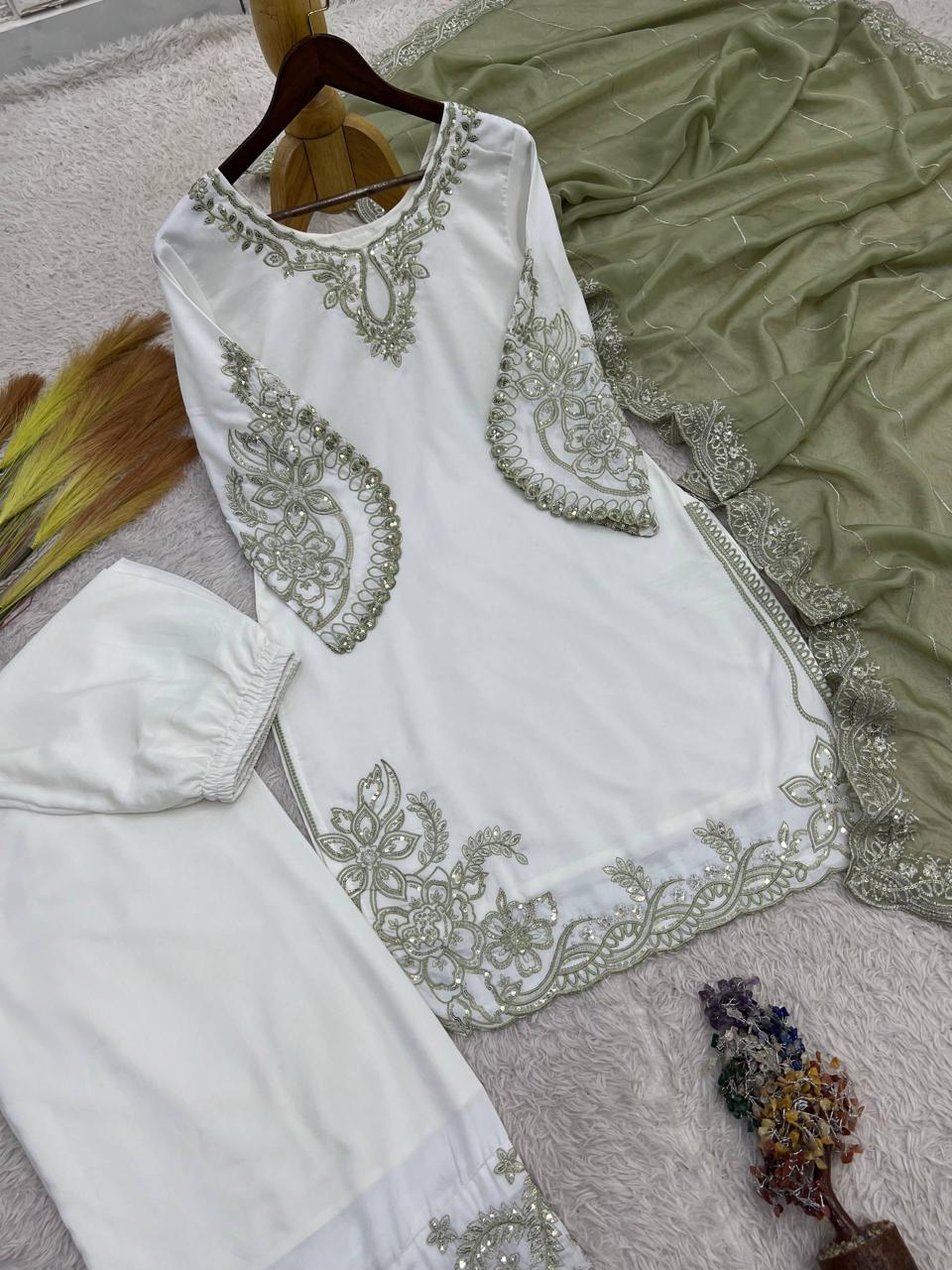 Designer Fully Stitched Ready to Wear Suit