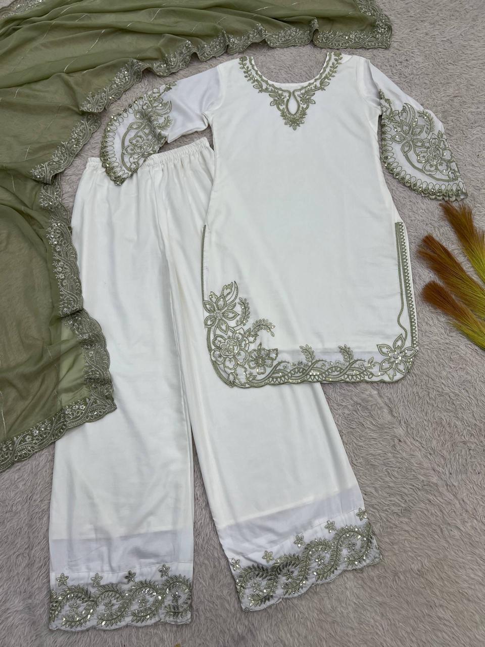 Designer Fully Stitched Ready to Wear Suit