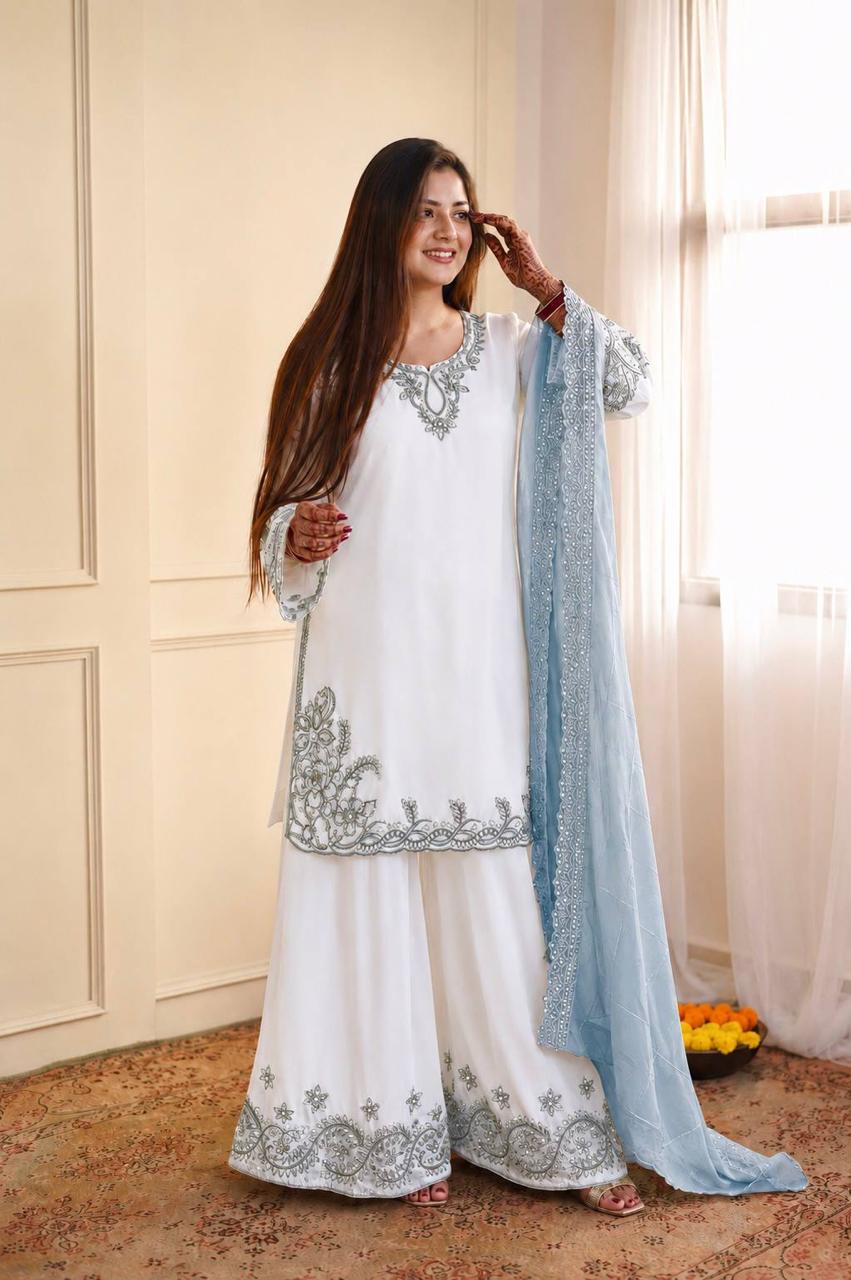 Designer Fully Stitched Ready to Wear Suit