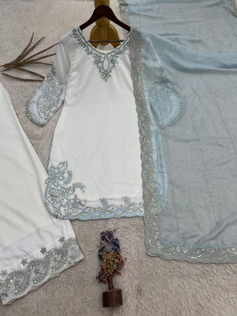 Designer Fully Stitched Ready to Wear Suit