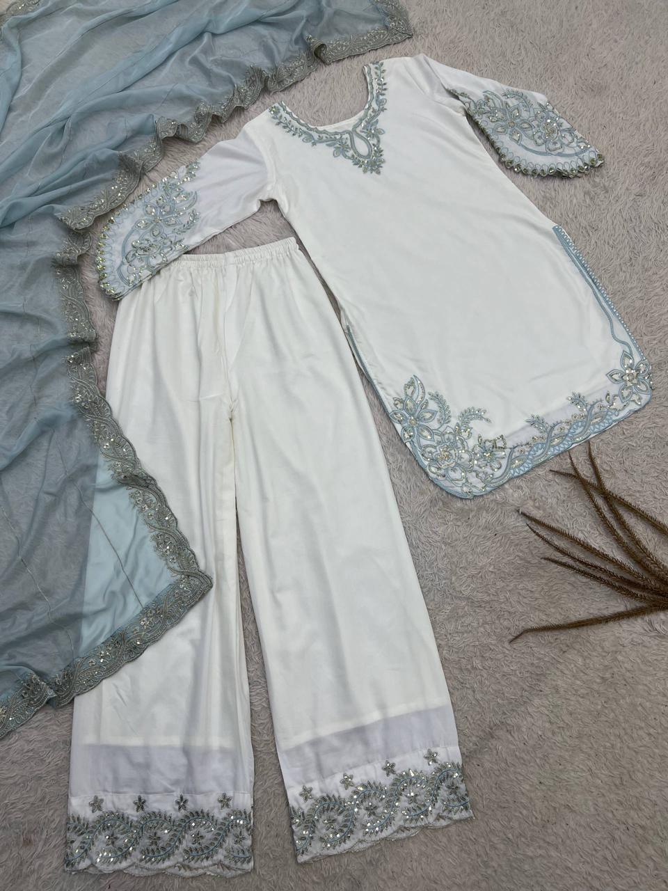 Designer Fully Stitched Ready to Wear Suit