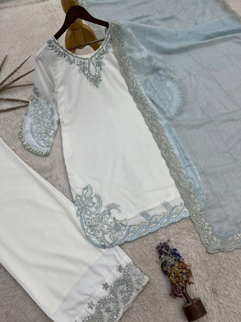 Designer Fully Stitched Ready to Wear Suit