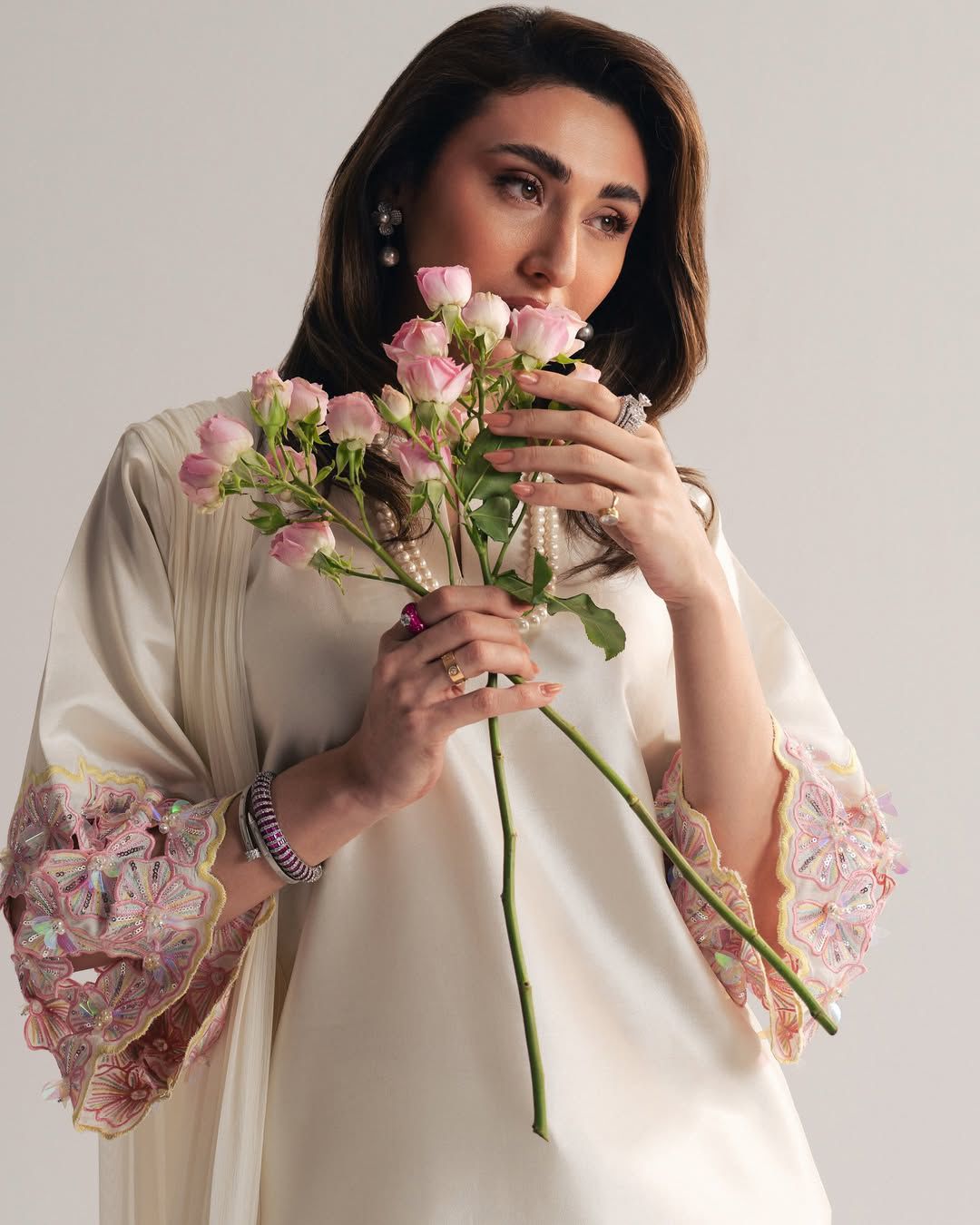 New Designer Party Wear Look Top With Farshi Salwar Suit