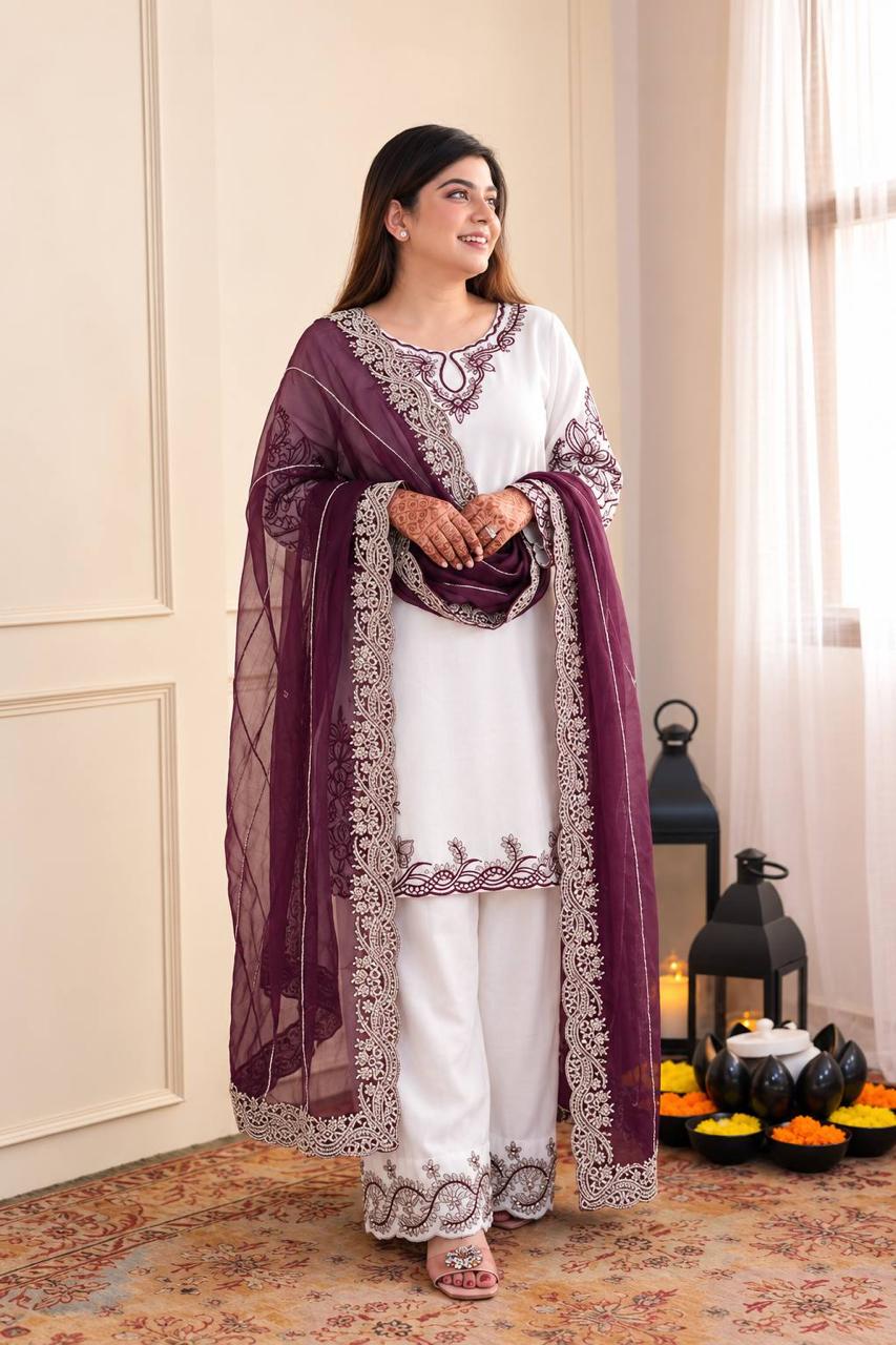 Designer Fully Stitched Ready to Wear Suit