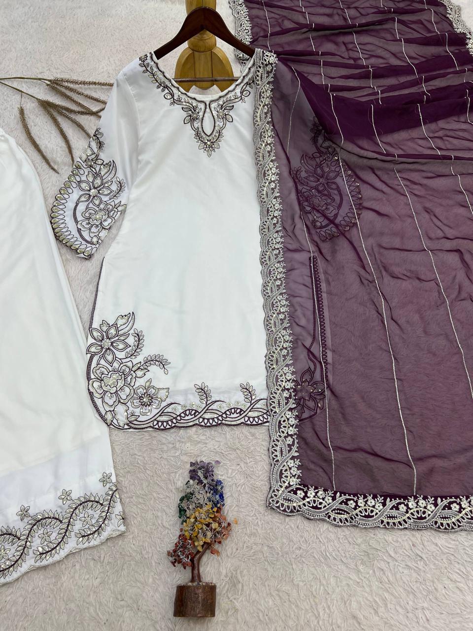 Designer Fully Stitched Ready to Wear Suit