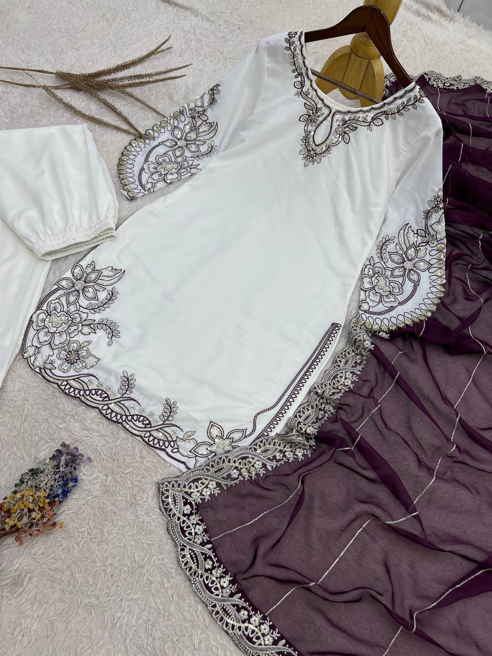 Designer Fully Stitched Ready to Wear Suit