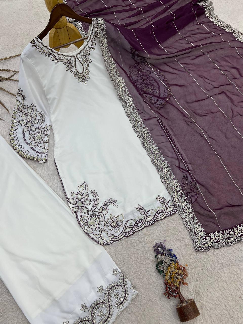 Designer Fully Stitched Ready to Wear Suit