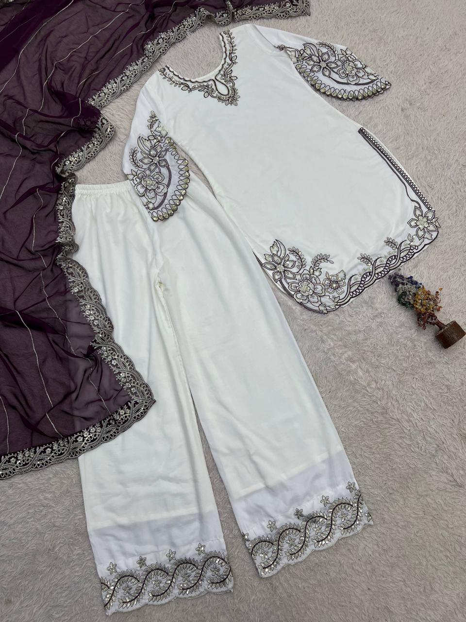 Designer Fully Stitched Ready to Wear Suit