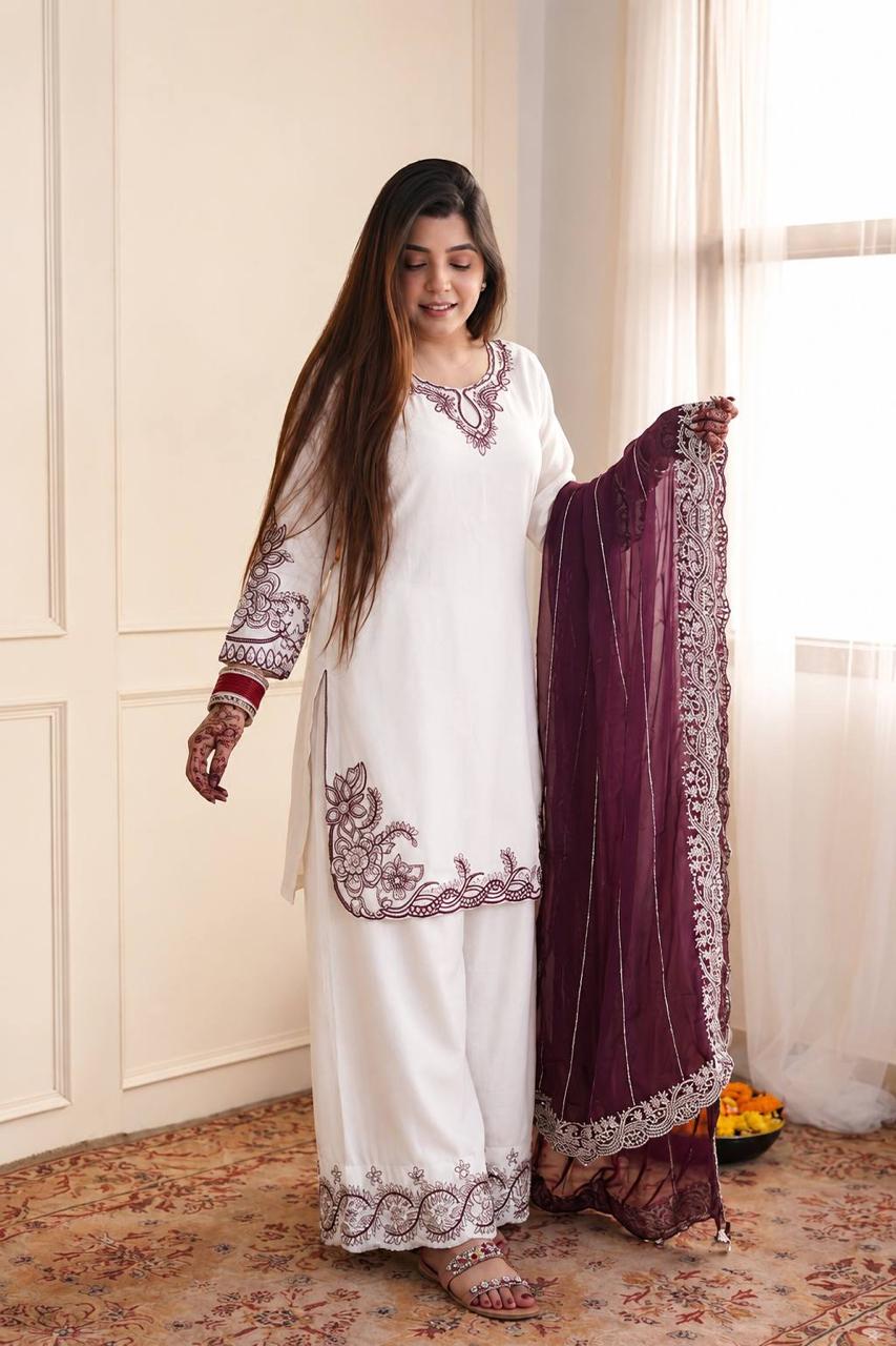 Designer Fully Stitched Ready to Wear Suit