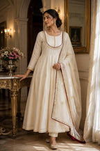 New Fancy Designer Anarkali Gown Set