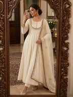 New Fancy Designer Anarkali Gown Set