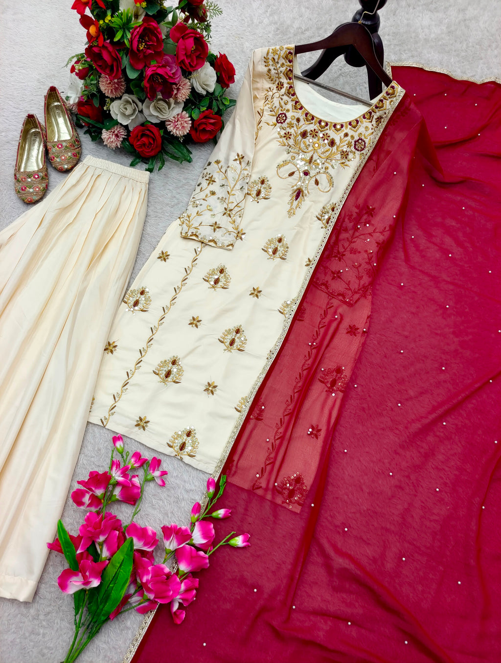 New Trending Designer Sharara Set