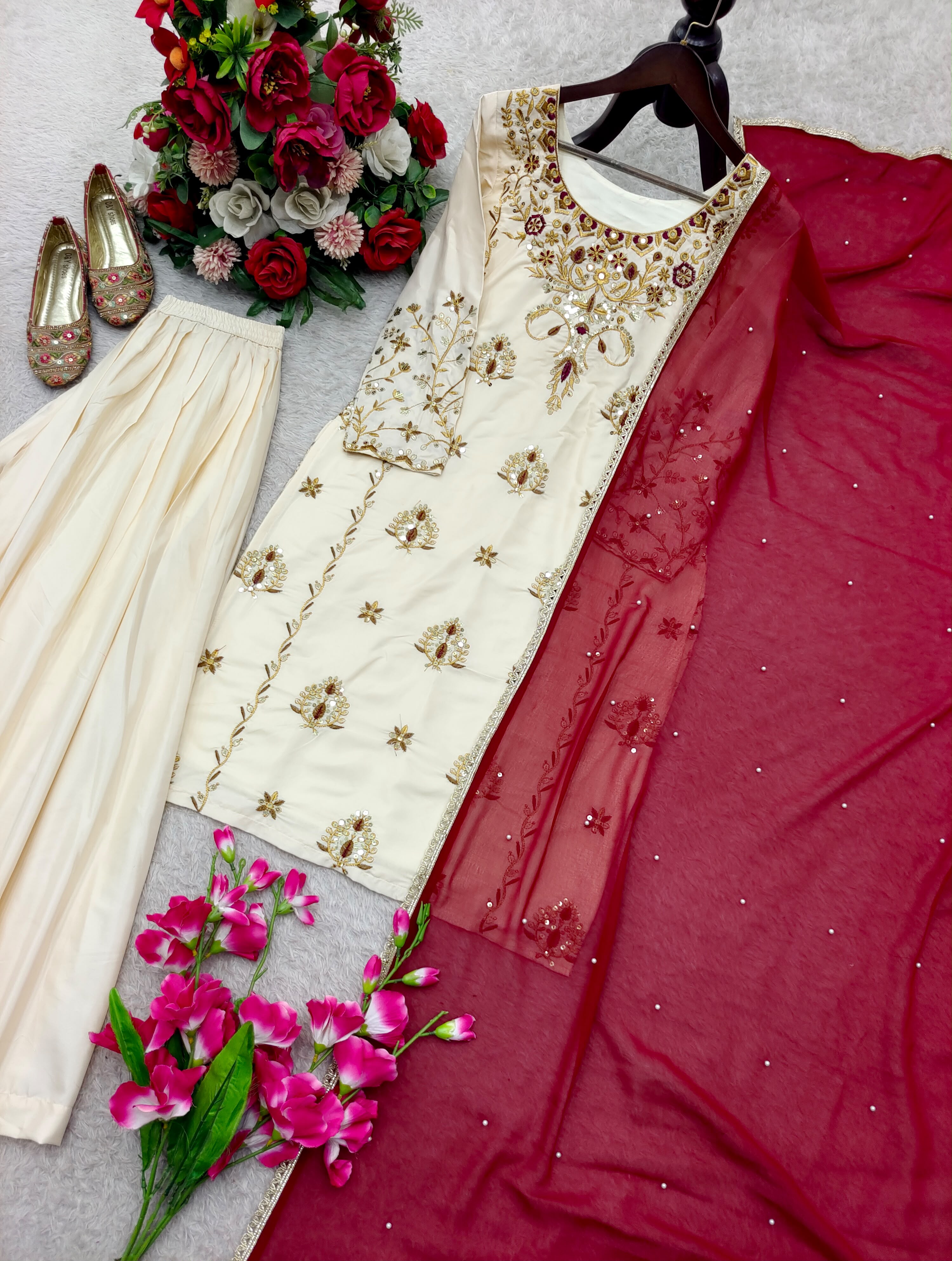 New Trending Designer Sharara Set