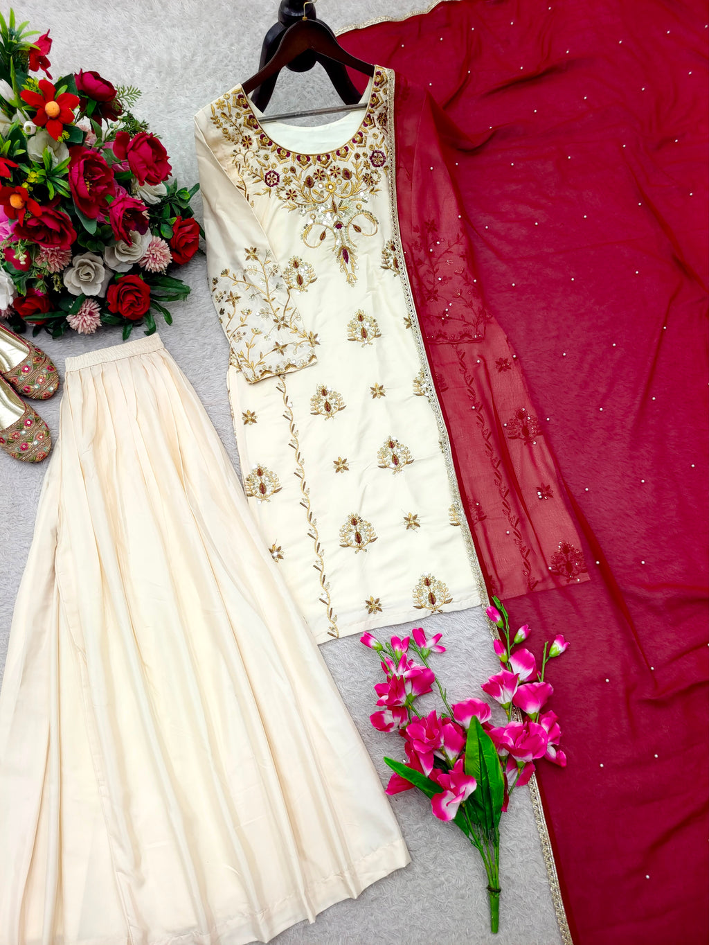New Trending Designer Sharara Set