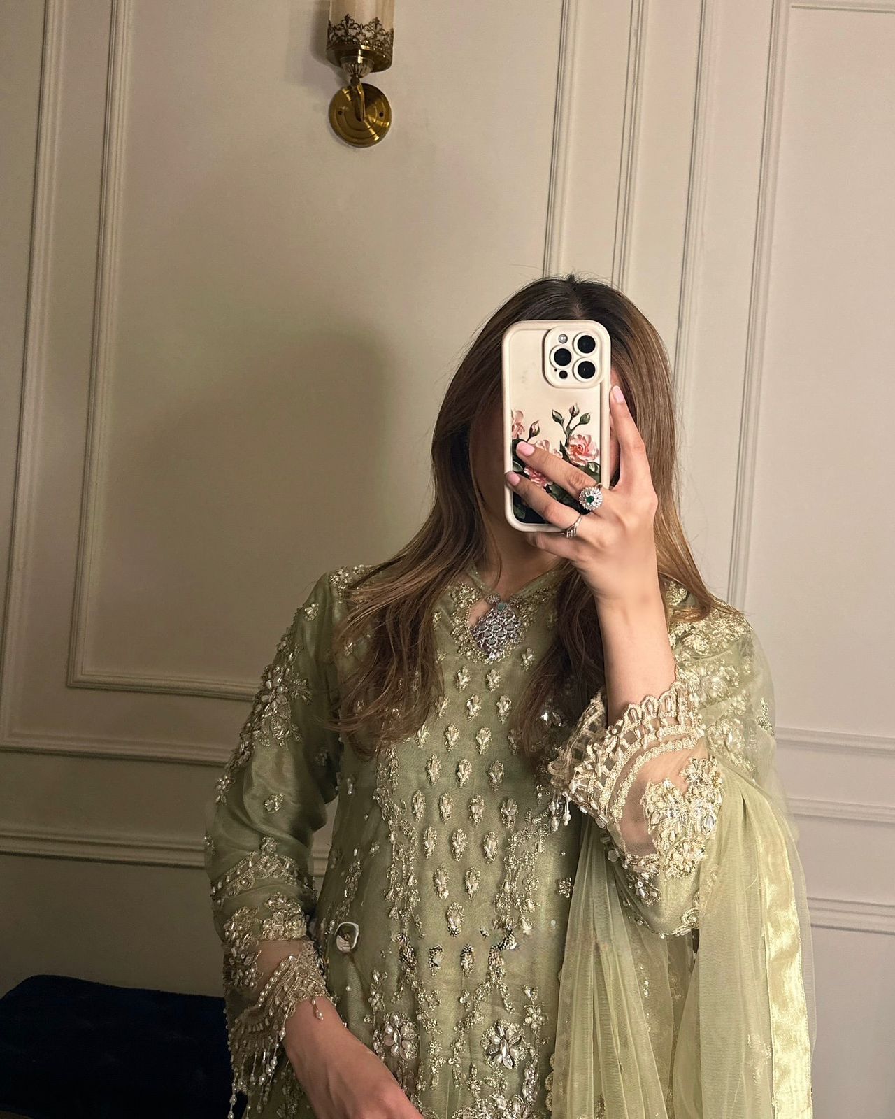 New Designer Party Wear Look Pure Heavy Faux Georgette Top Plazzo & Dupatta Set