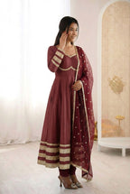New Designer Anarkali Gown Set