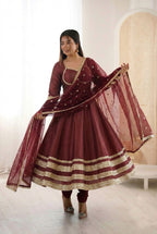 New Designer Anarkali Gown Set