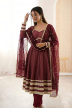 New Designer Anarkali Gown Set