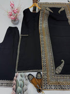 New Designer Paert Wear Look Stylish Stitched Suit