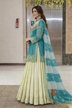 New Designer Party Look Stylish Top With  Lehenga & Dupatta Set