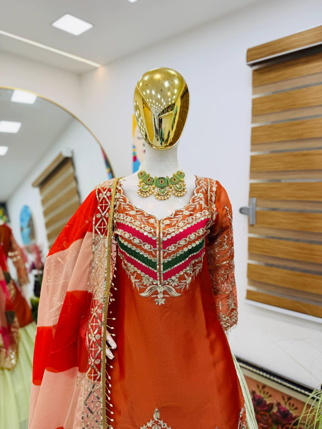 New Designer Party Look Stylish Top With  Lehenga & Dupatta Set