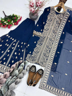 New Designer Heavy Sharara Suit Set