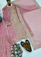 New Designer Heavy Sharara Suit Set