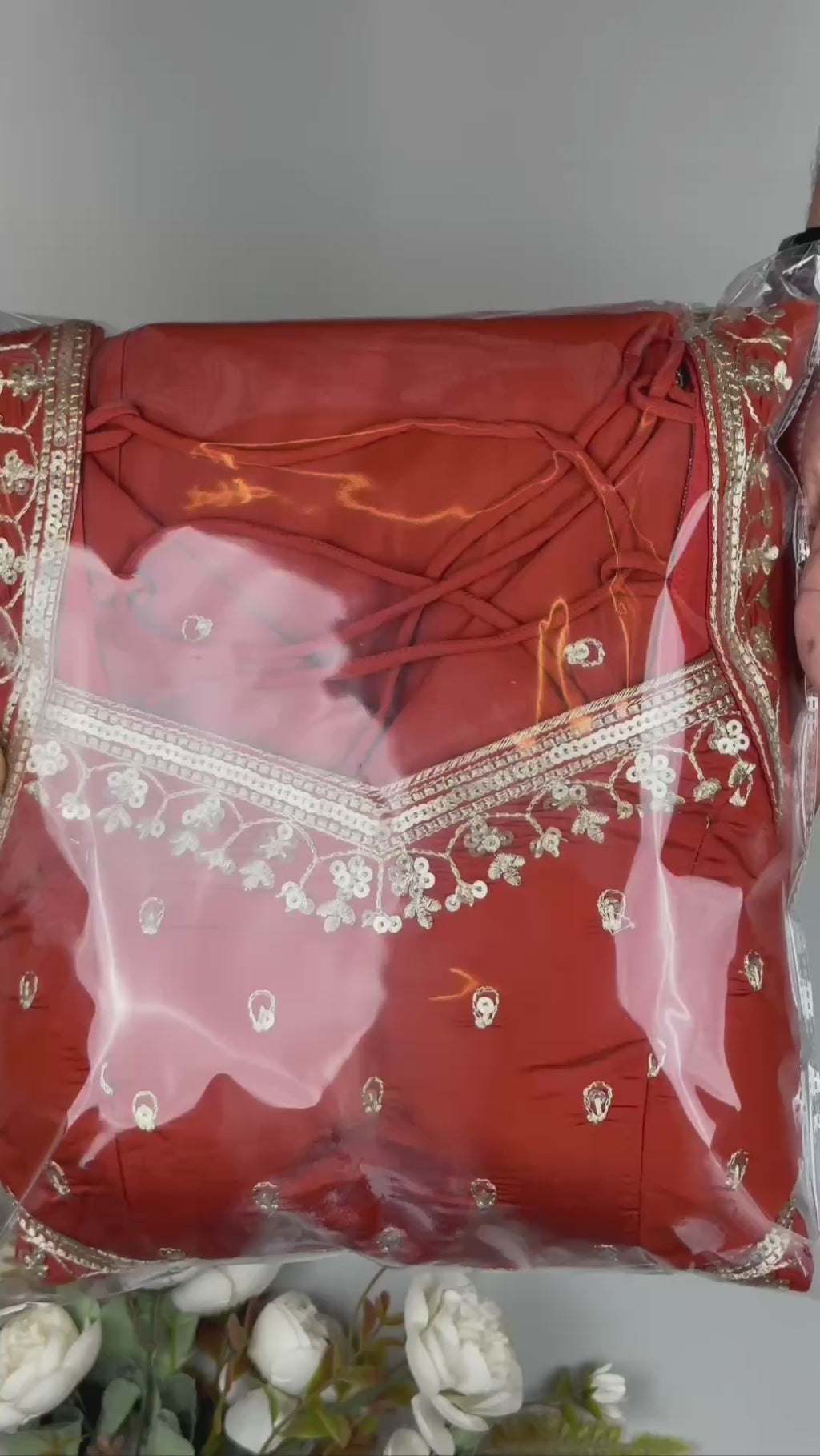 Aura of Amber Fully Flared Anarkali Suit